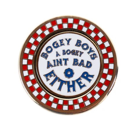 Bogey Ain't Bad Ball Marker